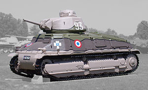 Somua S35 танк с наклонной броней