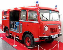 Пожарная машина США похожая на УАЗ